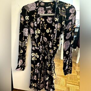 Reformation floral mini dress